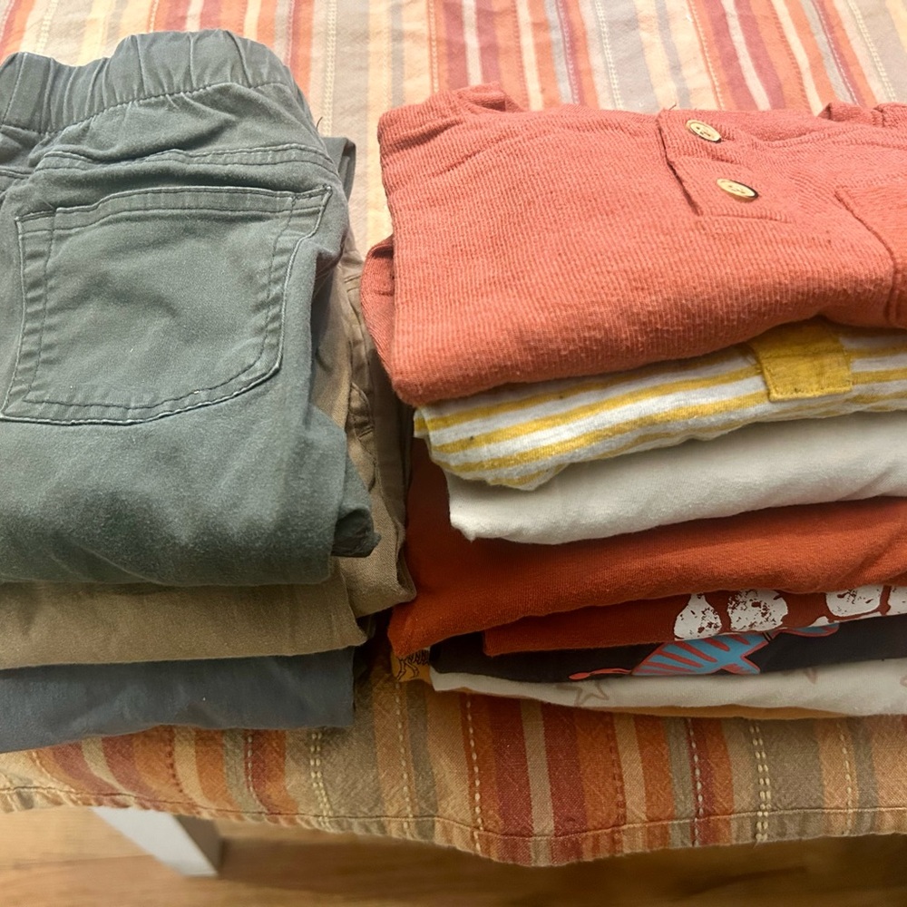 11 piece- Boys Assorted Bundle in Earth Tones